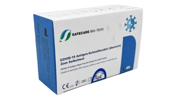 Safecare COVID-19 Antigen-Schnelltestkit (Abstrich) Zum Selbsttest