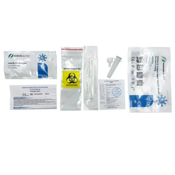 Safecare COVID-19 Antigen Rapid Test kit (Swab)